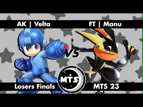 MTS 23: Losers Finals - AK | Velta (Mega Man) vs FT | Manu (Greninja)