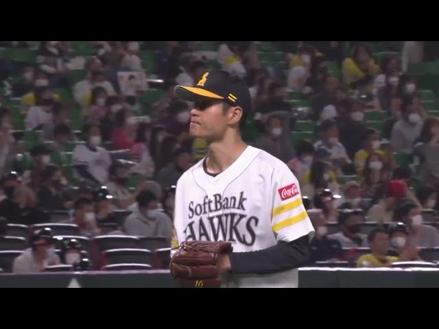 【5回表】ホークス・大竹 5回1失点の好投で勝ち投手の権利を得る‼ 2020/10/25 H-L