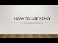 How to use Remo - the virtual event conference and networking platform