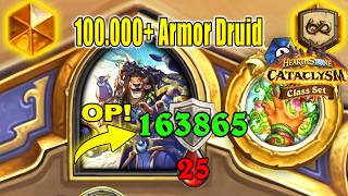 163.865 Armor Druid Deck Is Back in 2026 With Crazy Strong Combos! CATACLYSM Class Set | Hearthstone