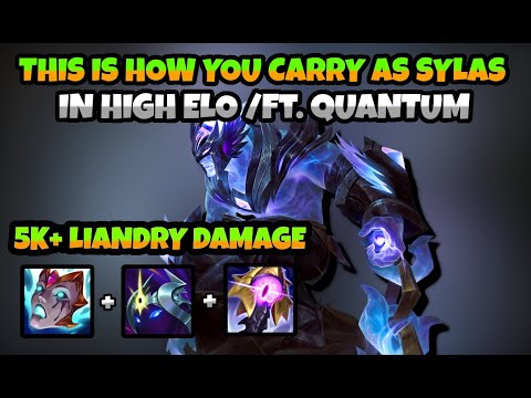 This is HOW you CARRY as SYLAS in HIGH ELO /ft. @quantum827