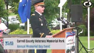 2025 Carroll County Veterans Memorial Park Annual Memorial Day Event