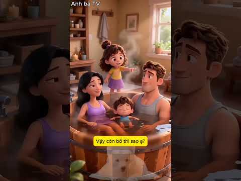 Tưởng bố mẹ tắm hồ nước bẩn, bé gái lao vào cứu và CÁI KẾT tấu hài! #funnyshorts