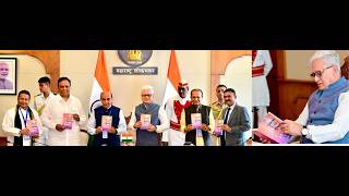 30 06 2026: Governor releases the book ‘Atal Sansmaran’ at Lok Bhavan, Mumbai