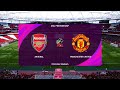 Arsenal U21 vs Manchester United U21 (03/05/2024) Premier League 2, Division 1 PES 2021