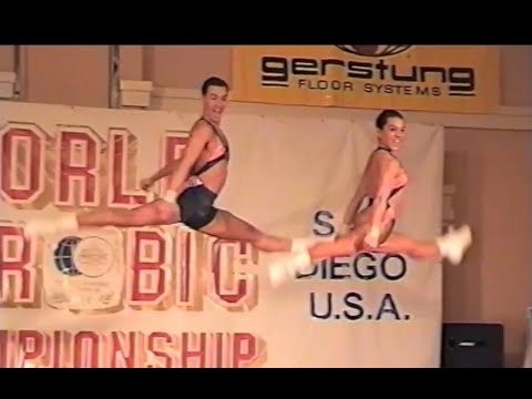 World Aerobic Championship, San Diego 1995. Dupla Argentina