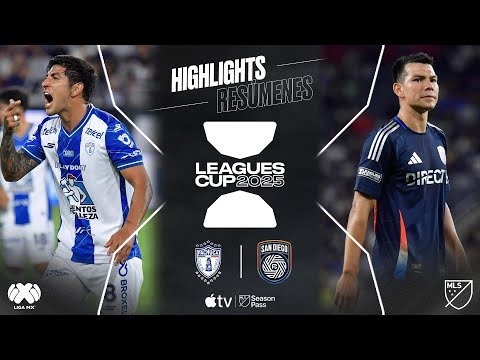 Club Pachuca vs. San Diego FC | Full Match Highlights | Leagues Cup