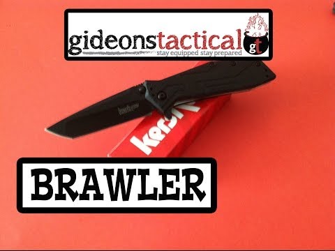 Kershaw Brawler Knife Review: Clunky Tron Style Knife