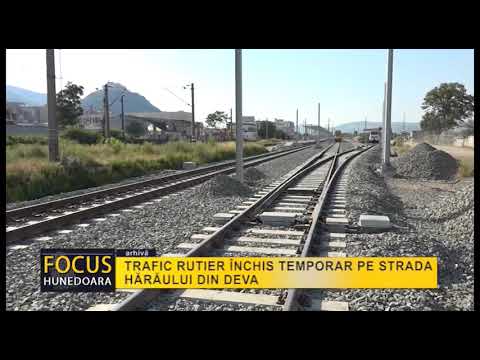 TRAFIC RUTIER ÎNCHIS TEMPORAR PE STRADA HĂRĂULUI DIN DEVA