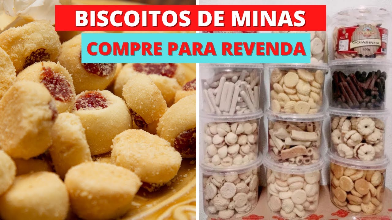 BISCOITOS DE MINAS PARA REVENDA: 6 Fornecedores direto da fábrica