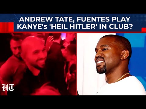 On Cam: Andrew Tate, Nick Fuentes, Others Play Kanye's 'Heil Hitler' Song In Miami Club, Spark Storm