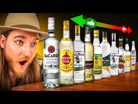 White Rum Tier List + Taste Test
