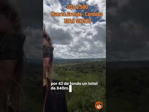 Oportunidad terreno en venta - Huerta Grande-Córdoba