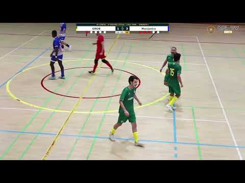 Resumo - GROB x Manjoeira - 1.ª Divisão Futsal - Jornada 1