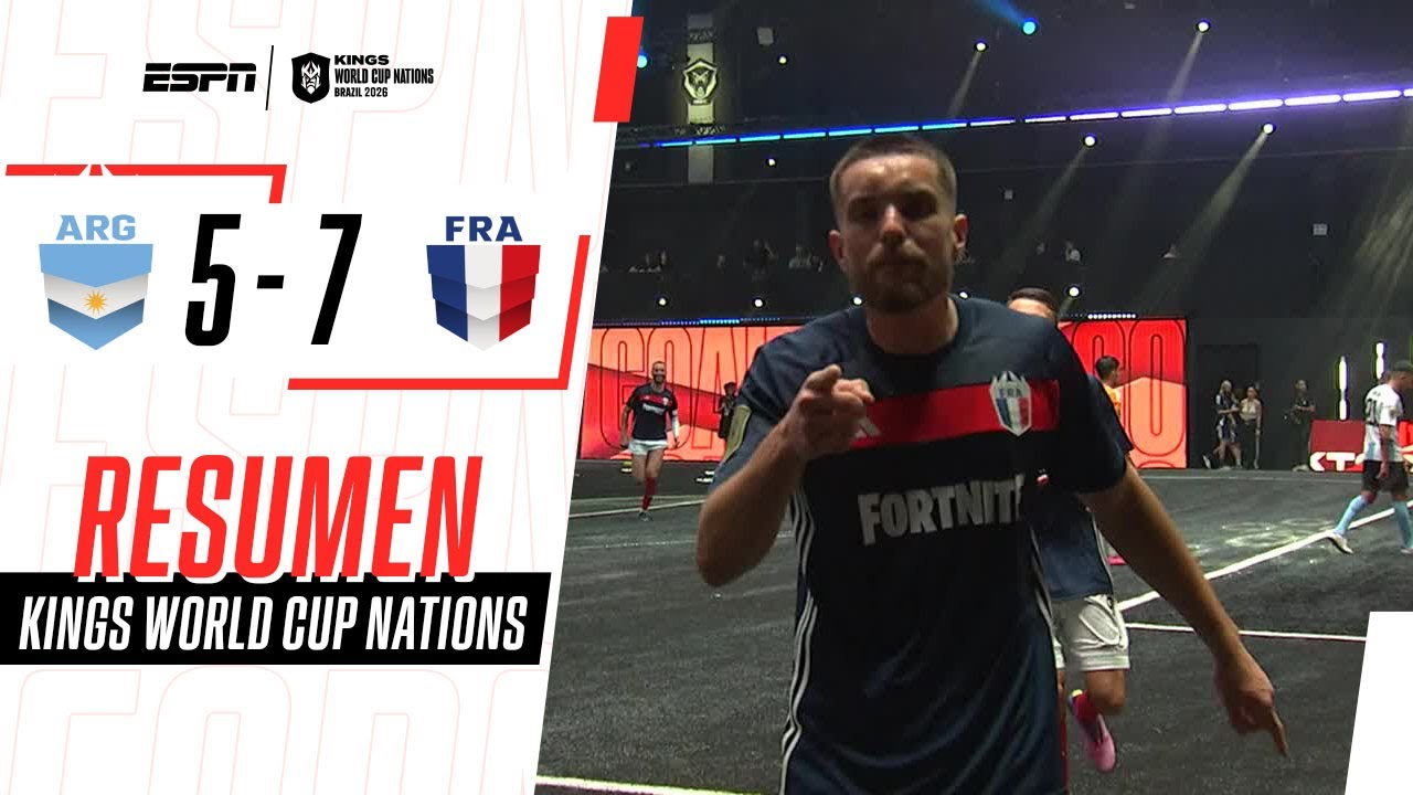 LA ALBICELESTE QUEDÓ ELIMINADA DE LA KINGS WORLD CUP NATIONS | Argentina 5-7 Francia | RESUMEN