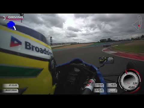 HISTORIC TOUR 2024 MAGNY COURS, FORMULA FORD KENT, RACE 1, ONBOARD VAN DIEMEN RF90 N°41