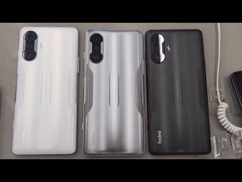 Exclusives Redmi K40 Gaming Edition All Colors Hands On