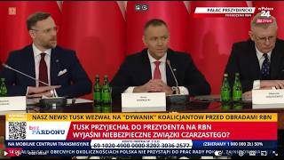 Mocne i merytoryczne wystąpienie prezydenta Nawrockiego podczas RBN