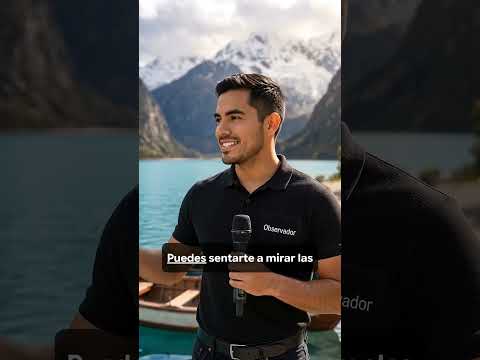 El lugar más BONITO de Ancash que NADIE te contó | Laguna de Llanganuco  #turismo #shorts