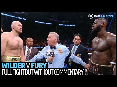 Deontay Wilder v Tyson Fury full fight without commentary! Does it change your scorecard?