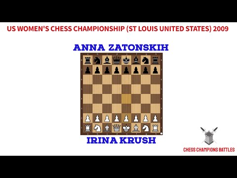 ♕ Irina Krush vs Anna Zatonskih: American Queens Clash in St. Louis Drama!