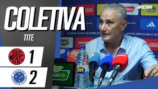 COLETIVA TITE | AO VIVO | Pouso Alegre x Cruzeiro - Mineiro 2026
