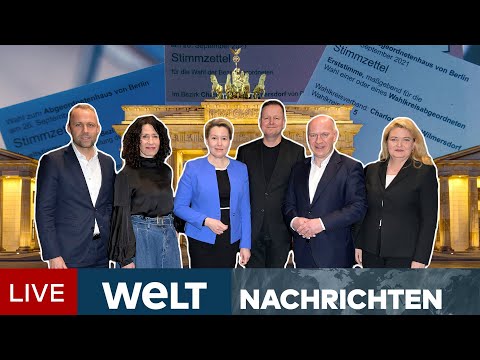 WAHL IN BERLIN: Ganz Deutschland schaut auf die Hauptstadt - Wer macht das Rennen? | WELT NEWSSTREAM