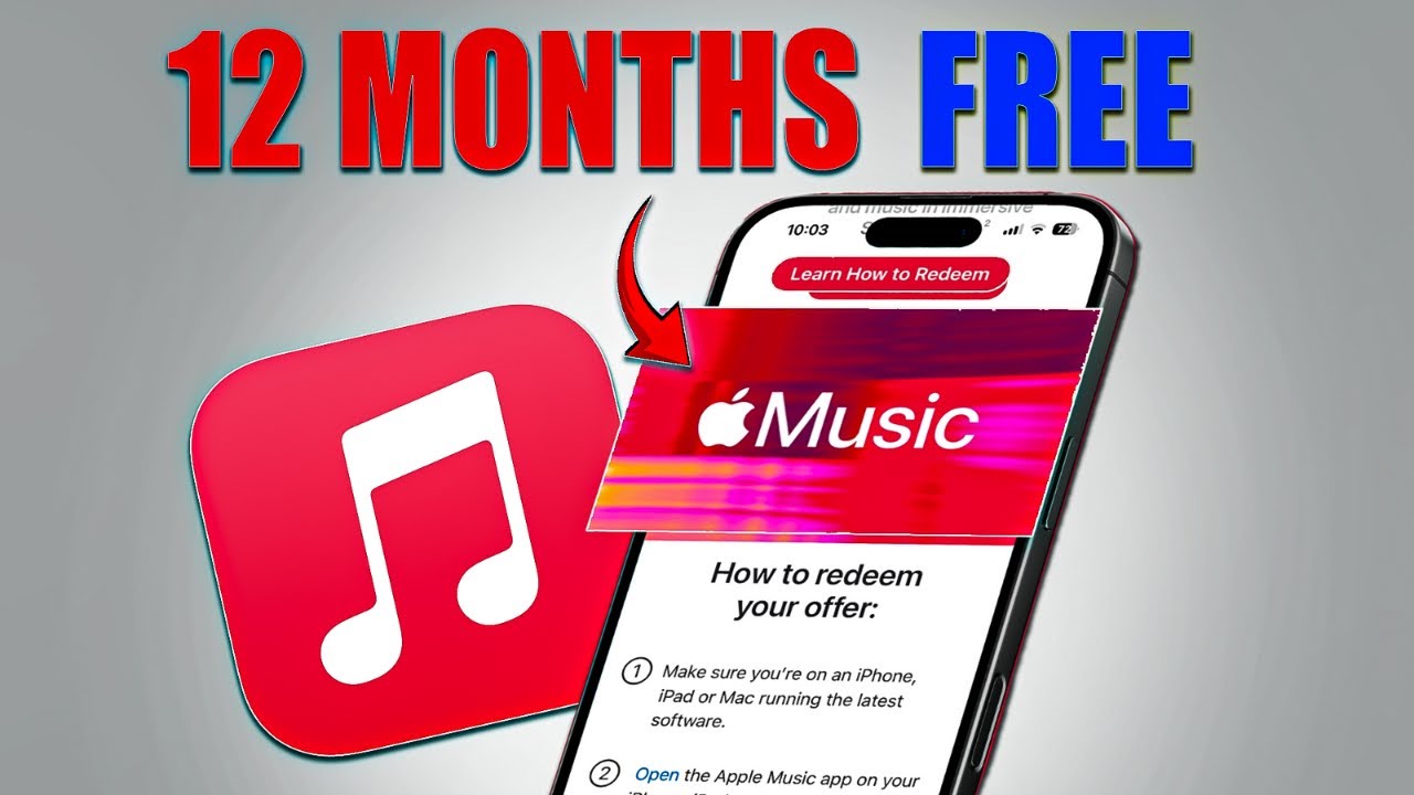 How to Get Apple Music FREE for 12 Months — Full Step-by-Step Guide (2025)