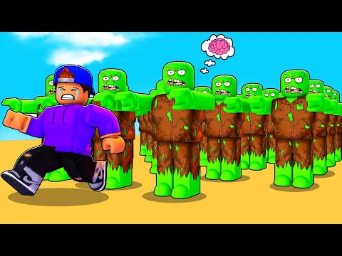 ROBLOX ESCAPE THE ZOMBIE ISLAND OBBY! (SCARY OBBY!)