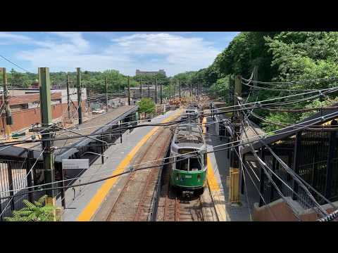 Trams in Boston - Reservoir