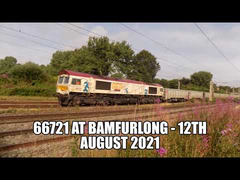 66721 at Bamfurlong - 12th August 2021
