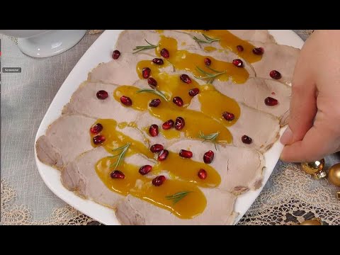 MAI MANGIATO COSI' BUONO! ARROSTO ARISTA di MAIALE all'arancia RICETTA in maniera FACILE e GUSTOSA!