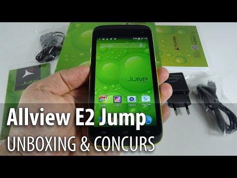 Allview E2 Jump Unboxing & Contest (Allview IPX5 Waterproof Phone) - Mobilissimo.ro