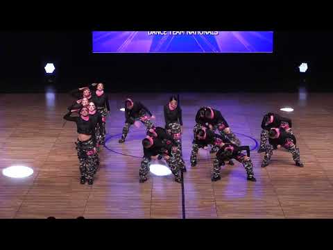 WCE 2024 Nationals Best Choreography & 1st Place Medium Hip Hop Gold Eastlake All Female