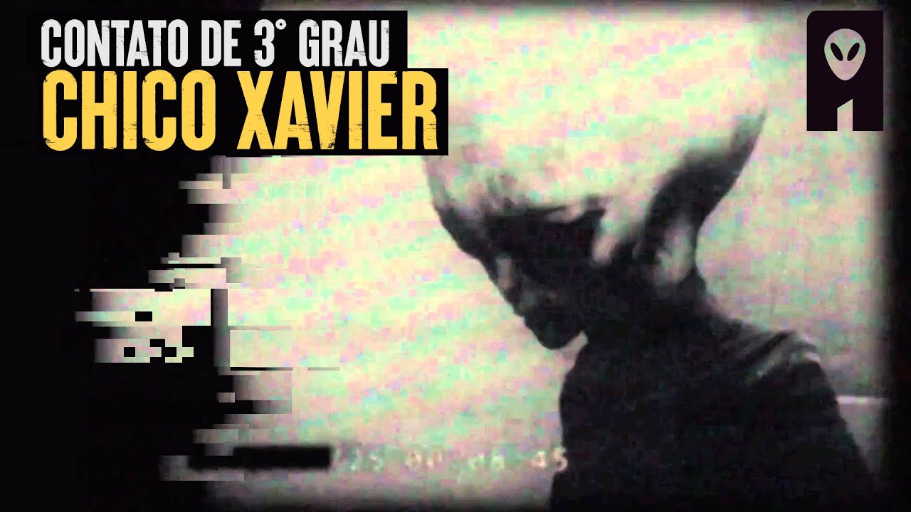 Caso Chico Xavier - Contato Imediato de 3° Grau [Caso Ufológico]