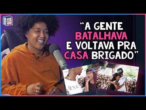 UMA FAMÍLIA DE RAPPERS: CLARINHA E CHRIS MC | rap, falando: cortes
