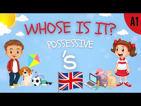 Possessive 'S , whose is it? (Name + 's)