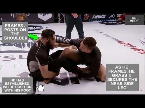 BJJ Quick Study - Craig Jones Heel Hook Entry in EBI 14 Semifinal