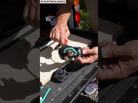 Easier Way to Assemble 50A Power Plug #rvtips #diy #rvwithtito