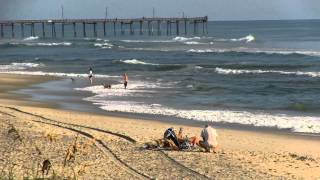 preview picture of video 'Hatteras Island Beach Report - 9.27.12 - Waves NC'