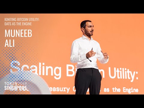 Igniting Bitcoin Utility: DATs as the Engine - TOKEN2049 Singapore 2025