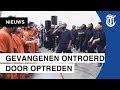 Kanye West geeft verrassingsoptreden in Amerikaanse gevangenis