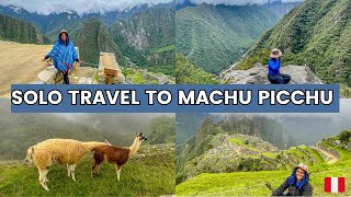 Traveling solo to machu picchu vlog  🇵🇪  | tips, advice, beautiful views, & heavy breathing