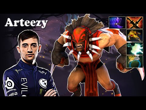 Arteezy - Bloodseeker Safelane | Dota 2 7.29c Gameplay