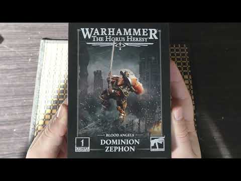 Blood Angels Dominion Zephon - Unboxing (HH)