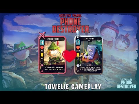 TOWELIE + ROBIN TWEEK! (South Park Phone Destroyer)