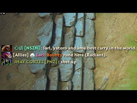 Larl Pangolier Toying with Earthshaker | DOTA 2