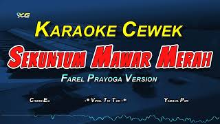 Download lagu Sekuntum Mawar Merah Versi Farel Prayoga (Karaoke Lirik) Nada Cewek mp3