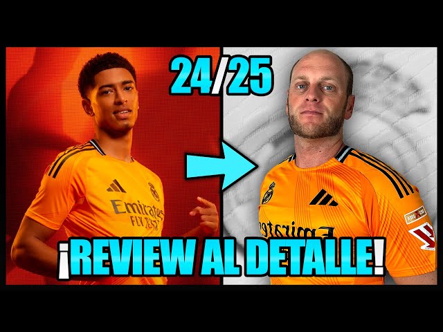 Vídeo relacionado con Real Madrid Conjunto Niño Camiseta y Pantalón - Segunda Equipación de la Temporada 2024-2025 - Réplica Oficial - 14