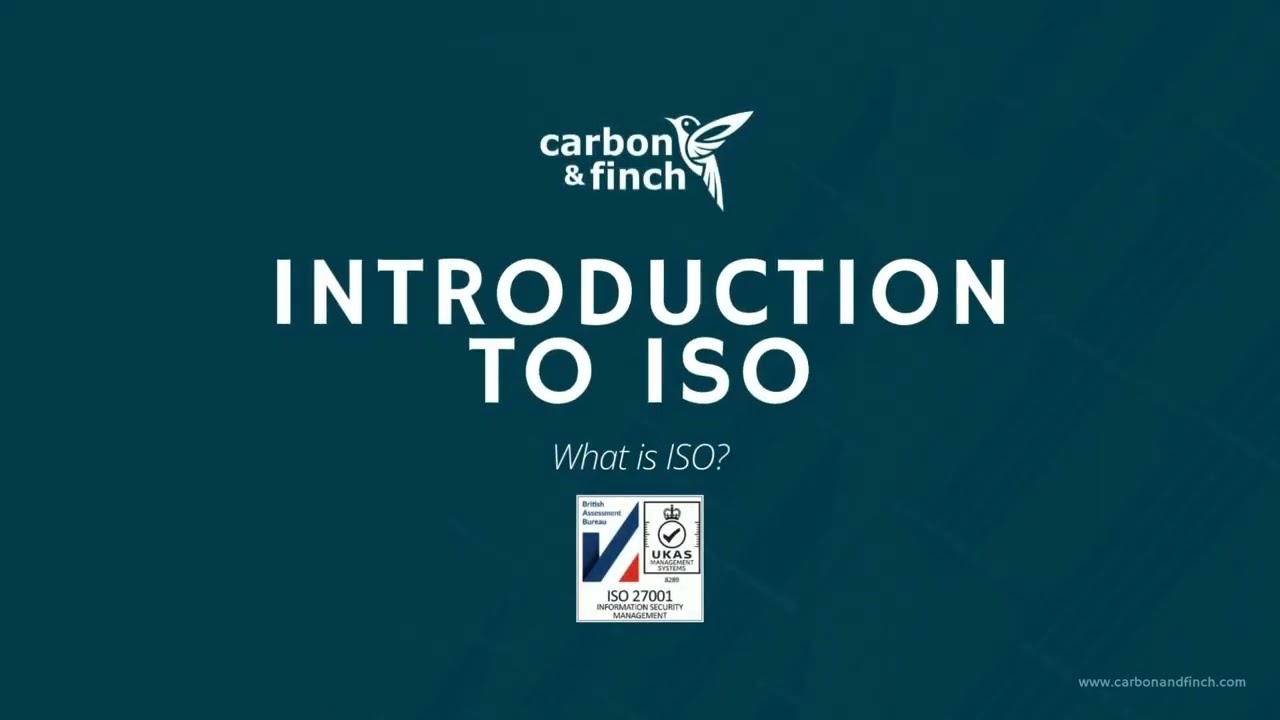📜 Carbon & Finch Achieves ISO 27001 Certification for Information Security